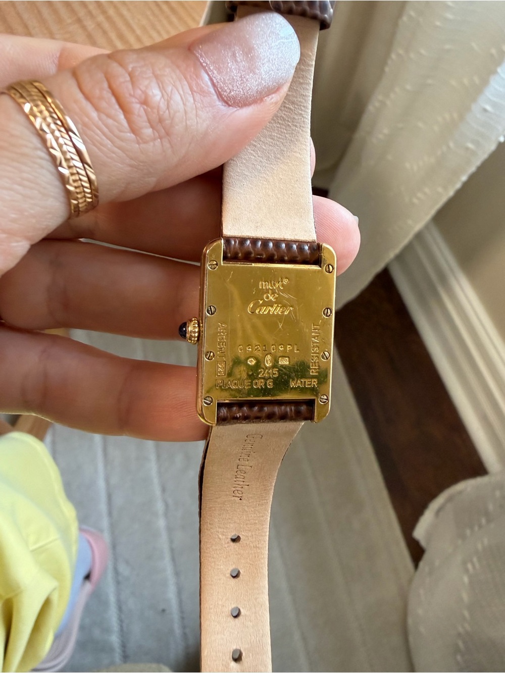 Cartier Must de Cartier Tank Vermeil - Picture 4 of 8